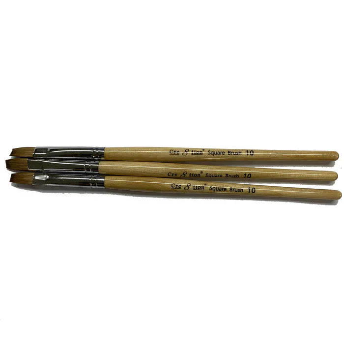 Creation Student Sable Square Flat Acrylic Brush