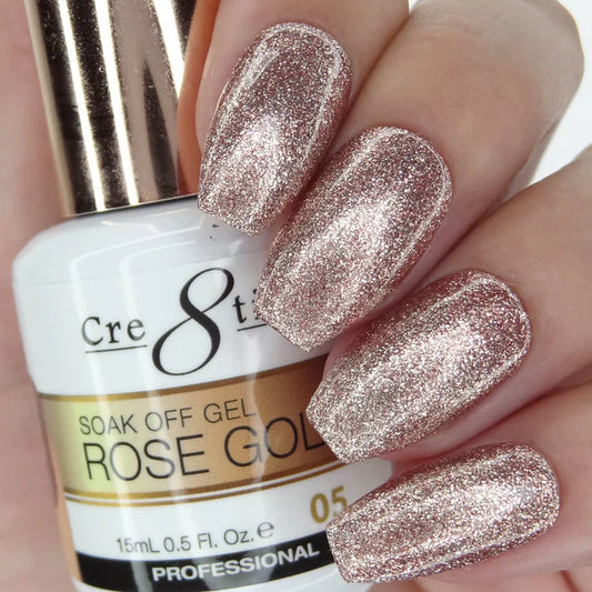 Creation Rose Gold Soak Off Gel 0.5oz 05