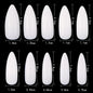 Creation Special Shape - 05 Long Almond 500 pcs./box Clear