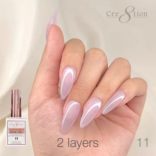 Creation Rubber/ Flexibility Base Gel 0.5oz 11