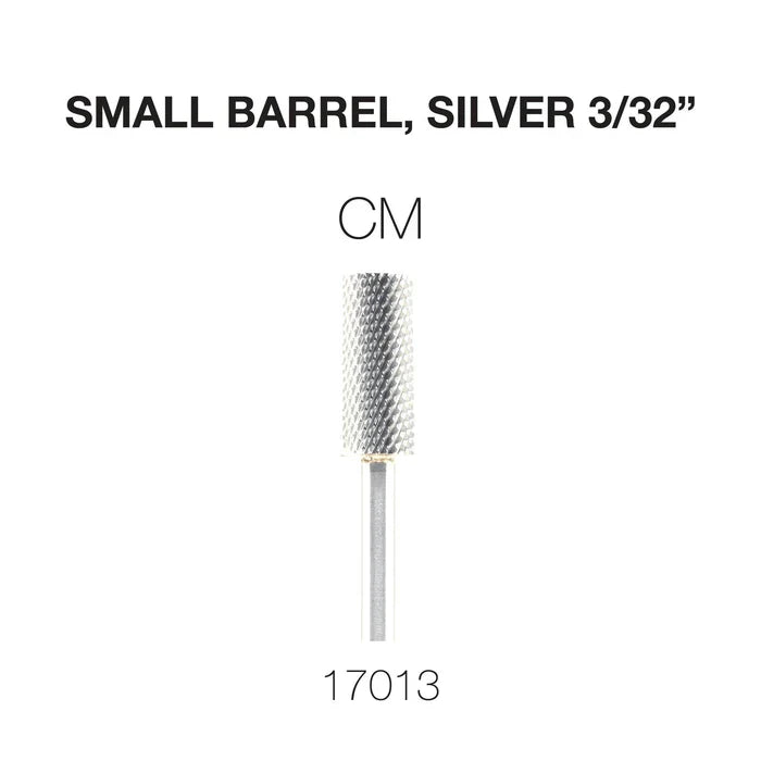 Creation Carbide Small Barrel, Silver 3/32" CM