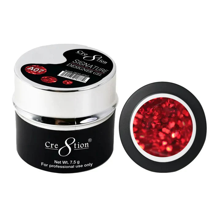 Creation Signature Designer Gel 7.5 g - 0.26oz A07G Platinum Red