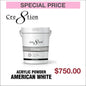 Creation Acrylic Powder American White 25lbs