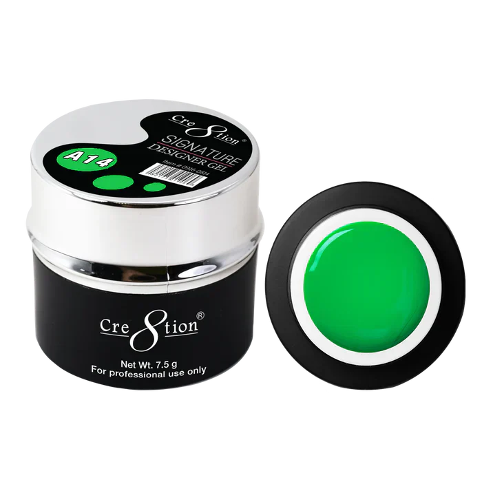 Creation Signature Designer Gel 7.5 g - 0.26oz A14 True Green