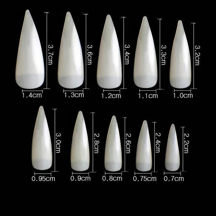 Creation Special Shape - 09 Super Curve Stellito 500 pcs./box Natural