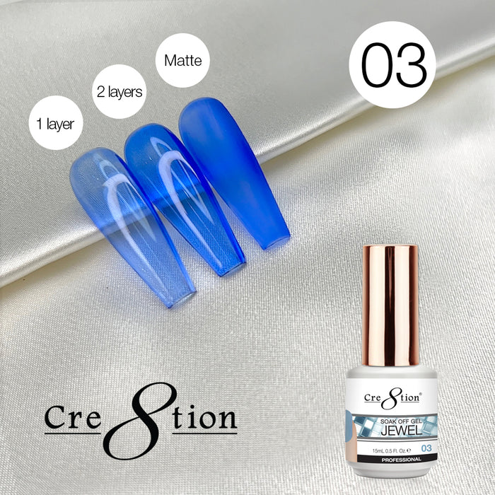 Creation Soak Off Gel 0.5oz G03 - Jewel Collection