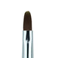 Creation Dark Brown Hair Gel Brush Oval Rhinestone Handle #6