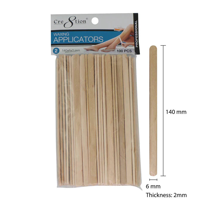 Creation Disposable Applicators 2 -140x6x2mm