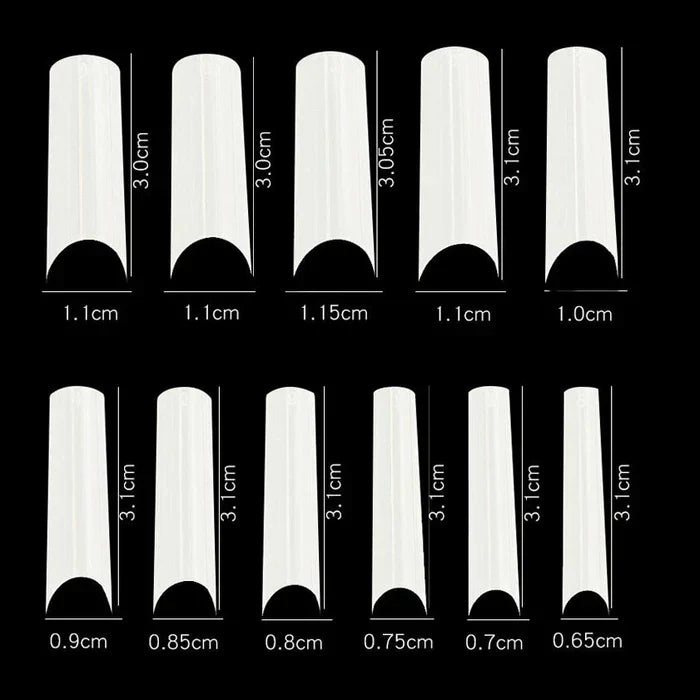 Creation Special Shape - 11 Long Straight 550 pcs./box Natural