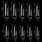 Creation Special Shape - 12 Wide Stiletto 500 pcs./box Clear