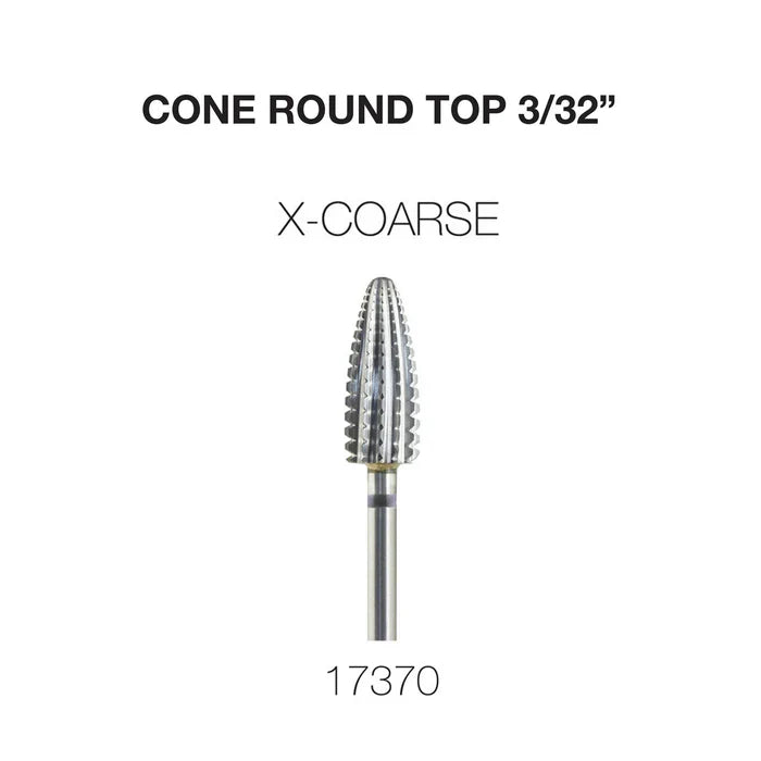 Creation Cone Round Top Nail Filing Bit 3/32" CX
