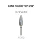 Creation Cone Round Top Nail Filing Bit 3/32" CX