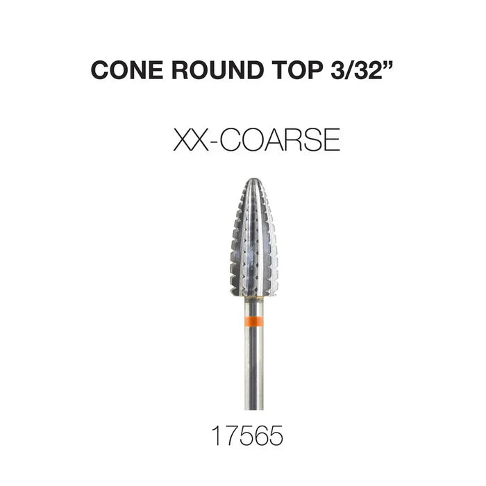 Creation Cone Round Top Nail Filing Bit 3/32" CXX