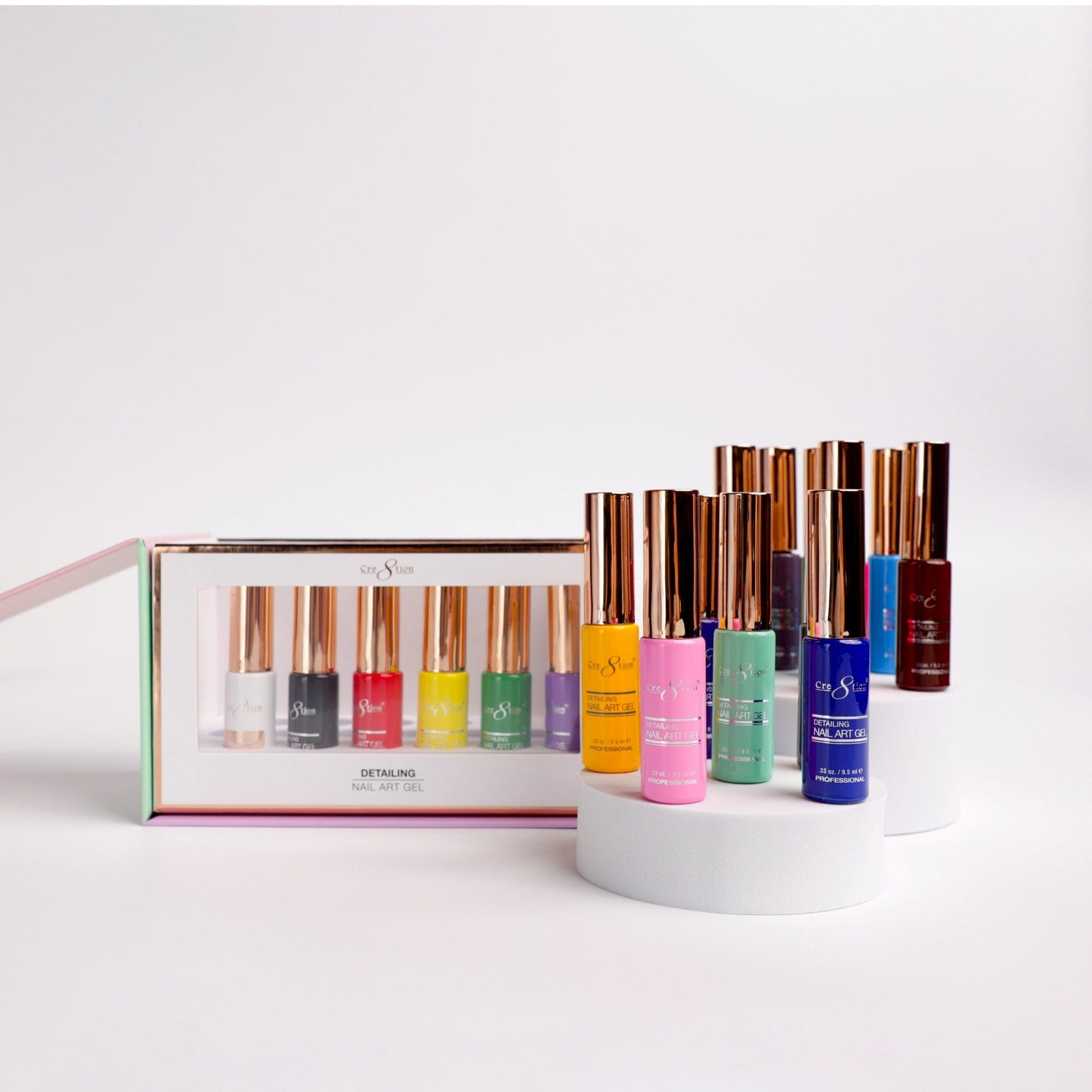 Creation Detailing Nail Art Gel - Primary Collection