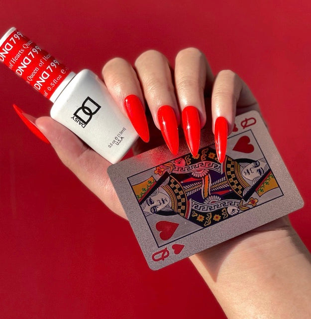 DND Gel & Polish Duo 799 Queen Of Hearts