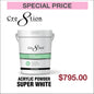Creation Acrylic Powder Super White 25lbs