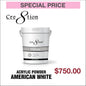Creation Acrylic Powder American White 25lbs