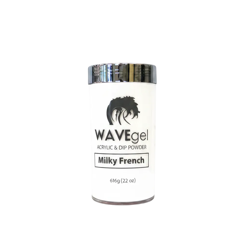 WAVE DIP & ACRYLIC POWDER - MILKY FRENCH 22OZ