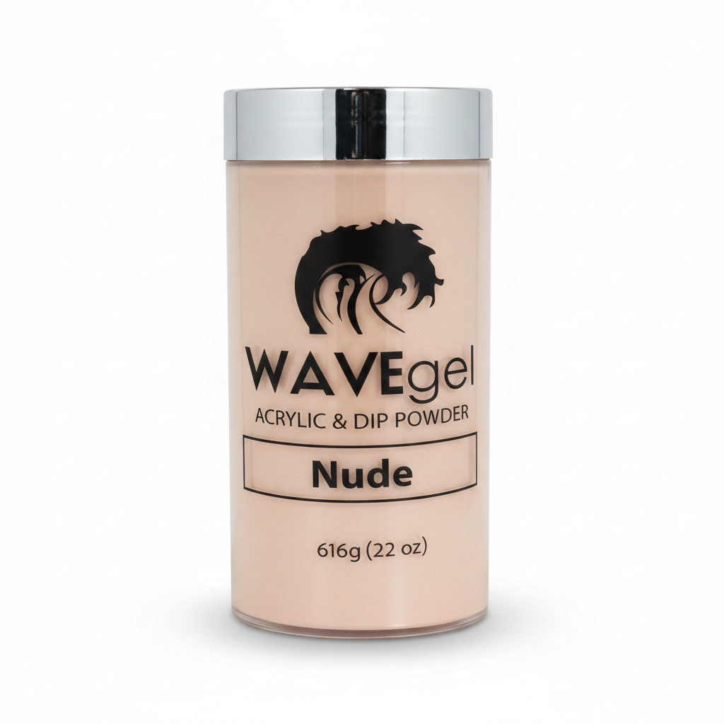 WAVE DIP & ACRYLIC POWDER - NUDE 22OZ