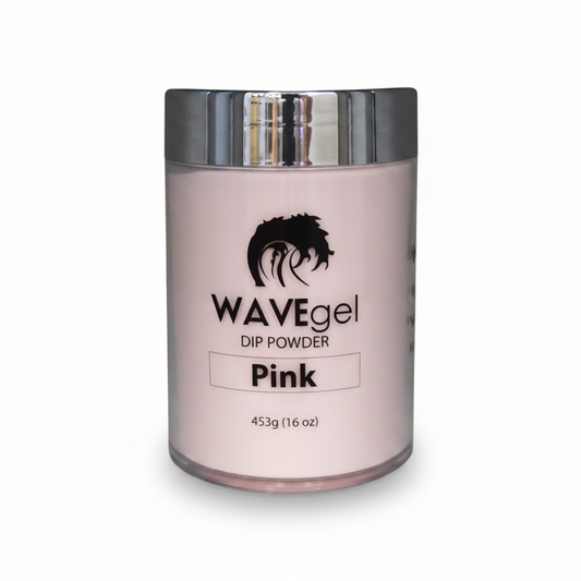 WAVE DIP & ACRYLIC POWDER - PINK 16OZ