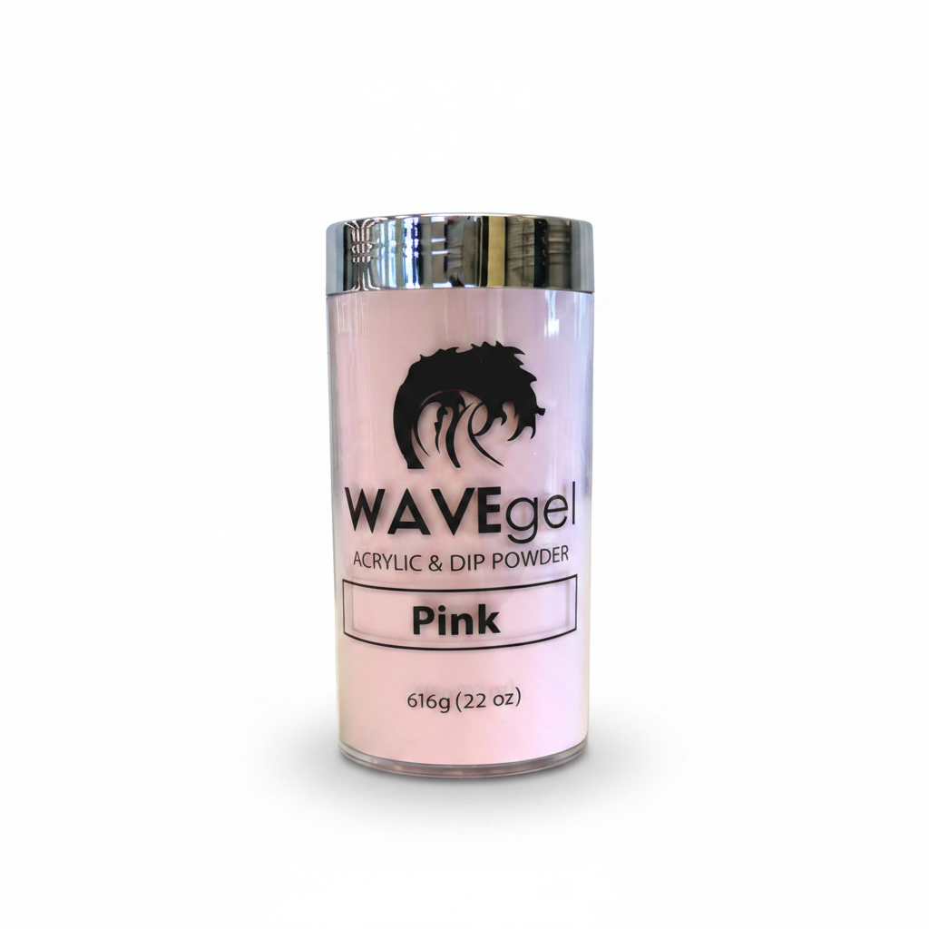 WAVE DIP & ACRYLIC POWDER - PINK 22OZ
