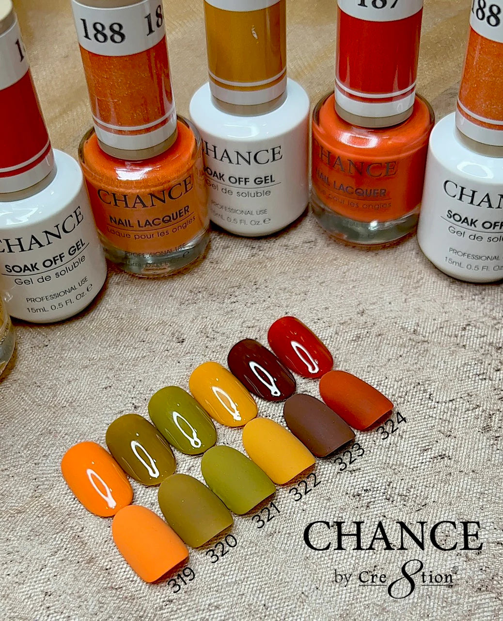 Chance Matching Trio 36 Colors - Autumn Spice Collection (#127 - #324)