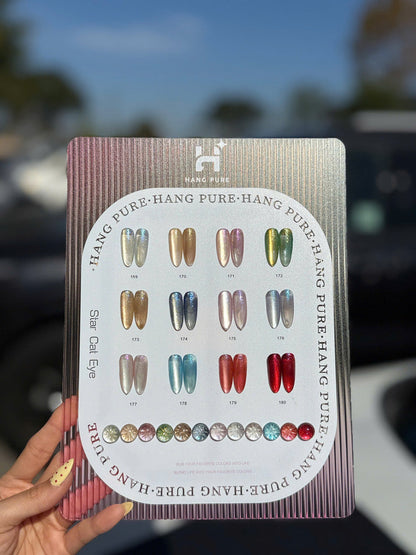 Hang Pure Star Cat Eye Gel - 12 Colors ( #169 - #180 )